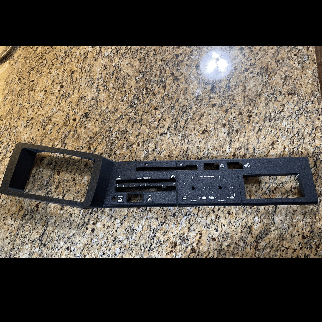 Replacement Tractor Console Panel Compatible with CaseIH Magnum Lever PTO 7100 & Early 7200 Series | Functional Replacement Lever PTO Console | Made in USA